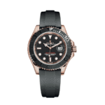 Yacht-master rose gold black dial 37mm