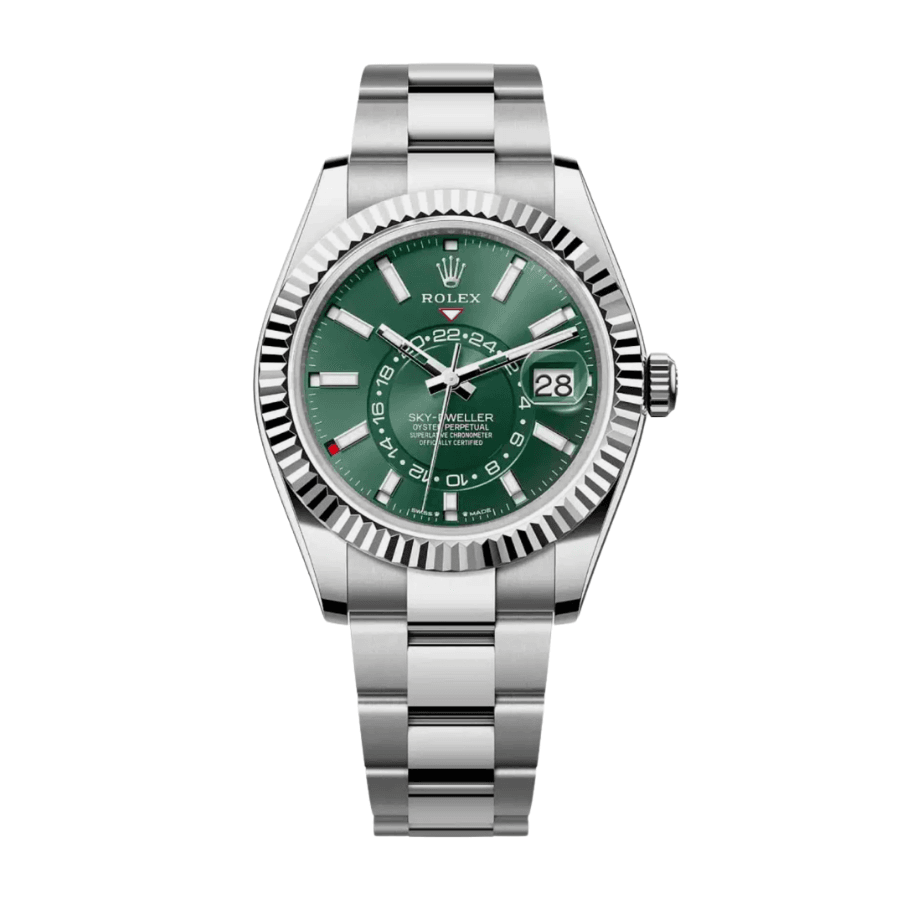 9-Rolexsky-dwellergreendial42mm.png Sky-dweller green dial 42mm - Image 1