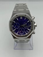 Royal Oak 26240BC.OO.1320BC.01 Chronograph 'Domaine de Murtoli Special Edition' White Gold Purple Dial - Image 5