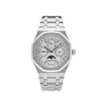 Royal Oak Perpetual Calendar 26574ST.OO.1220ST.01 Steel White Dial