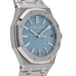 Royal Oak Selfwinding 15510BC.OO.1320BC.01 White Gold Blue Dial Limited Edition - Image 7