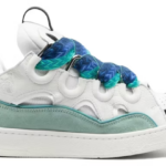 Curb White Blue Green