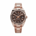 Sky-dweller chocolate dial oyster 42mm