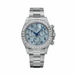 Daytona diamond ice blue arabic dial 40mm