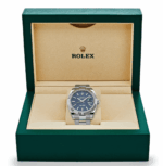 Date just fluted motif blue dial oyster 41mm - Image 4