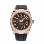 Sky-dweller chocolate dial oysterflex 42mm