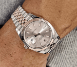 Date just rose gold sundust dial 41mm - Image 2