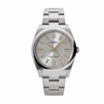 Oyster perpetual silver dial