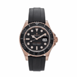 Yacht-master rose gold black dial 40mm