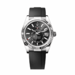 Sky-dweller black dial oysterflex 42mm