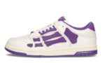 Skel white purple white low