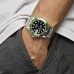 Submariner Date 16610V 'Kermit' Bezel Flat 4 Steel Black Dial Oyster (2003) - Image 4