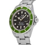 Submariner Date 16610V 'Kermit' Bezel Flat 4 Steel Black Dial Oyster (2003) - Image 5