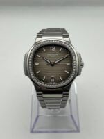 Nautilus 7118/1200A-011 Ladies' Steel Gray Dial Diamond Bezel (2023) - Image 4