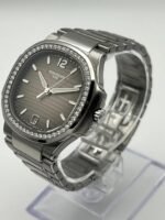 Nautilus 7118/1200A-011 Ladies' Steel Gray Dial Diamond Bezel (2023) - Image 2